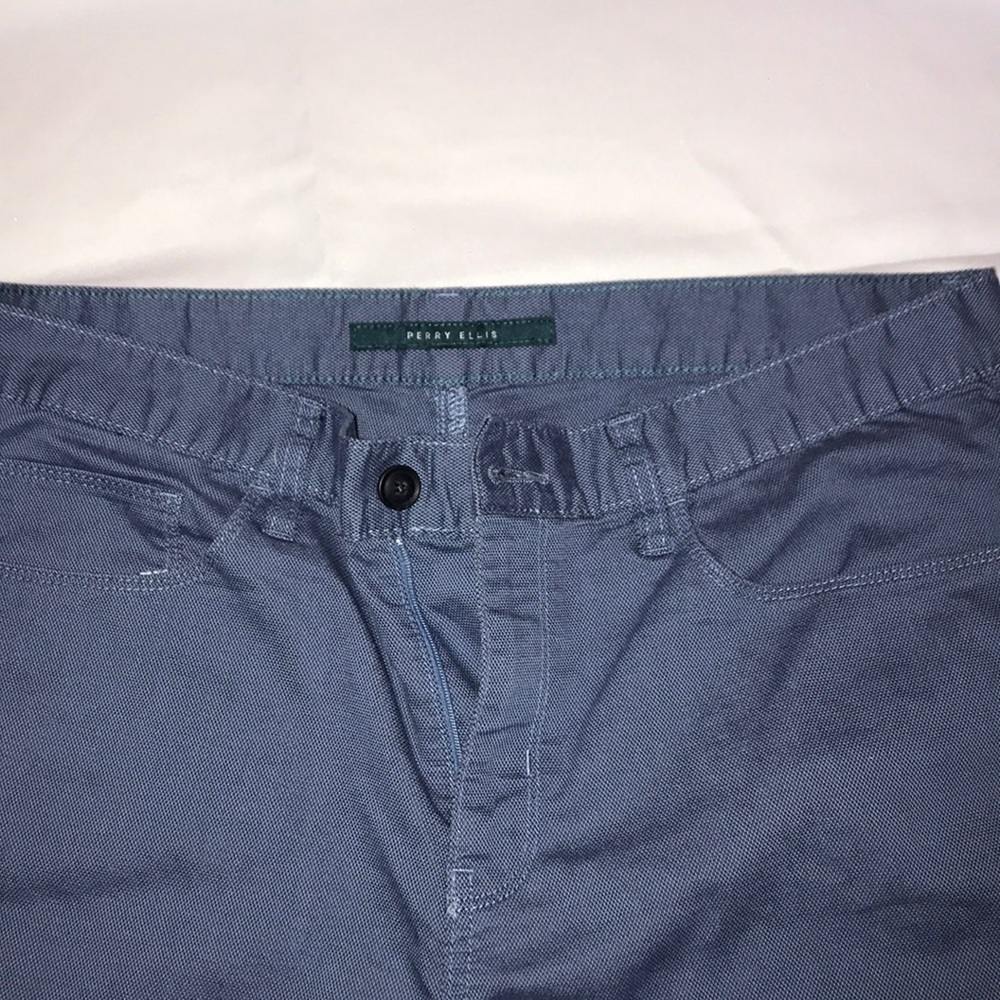 Perry Ellis blue pants - Picture 2 of 4